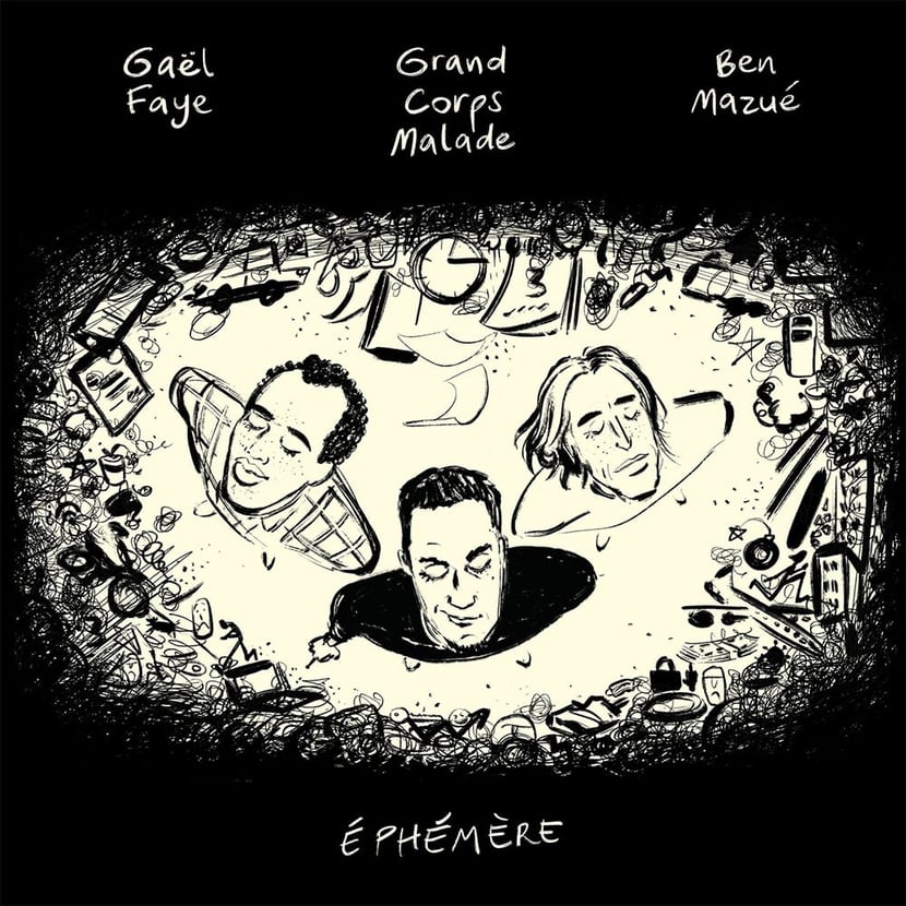 Ephémère (CD Livre) : Grand Corps Malade,Ben Mazué,Gael Faye - Pop - Rock -  Genres musicaux