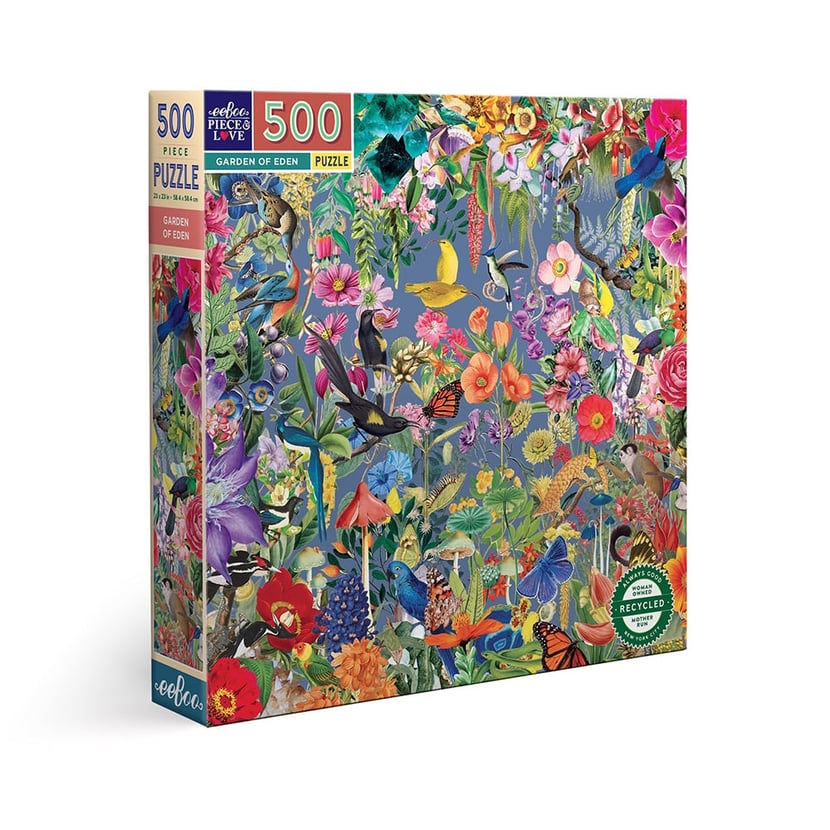 Puzzle 500 pièces - Garden of Eden - Eeboo