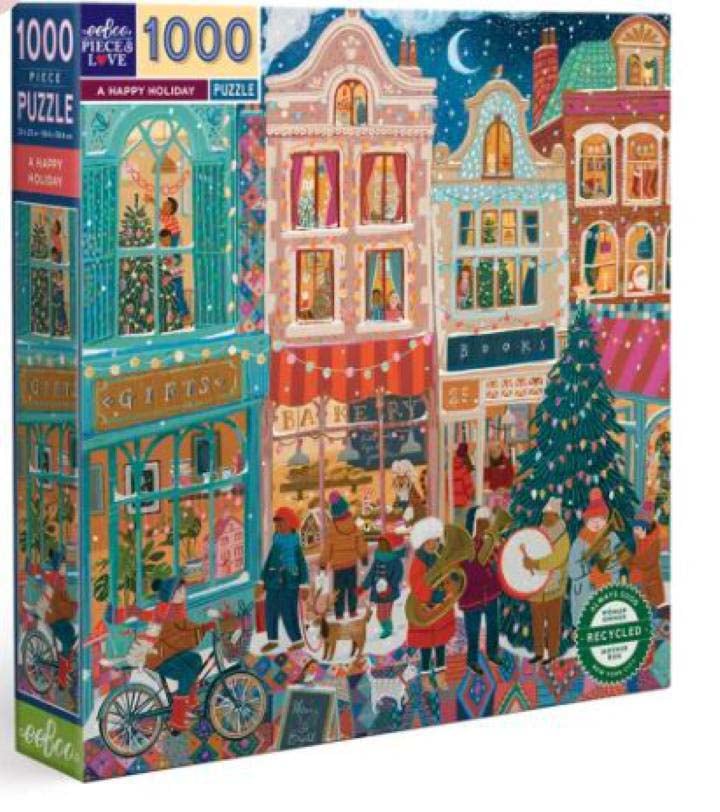 Christmas Puzzle 1000 Pieces Noël Puzzle 1000 Pièces Adultes Idée Cadeau :  : Jeux et Jouets