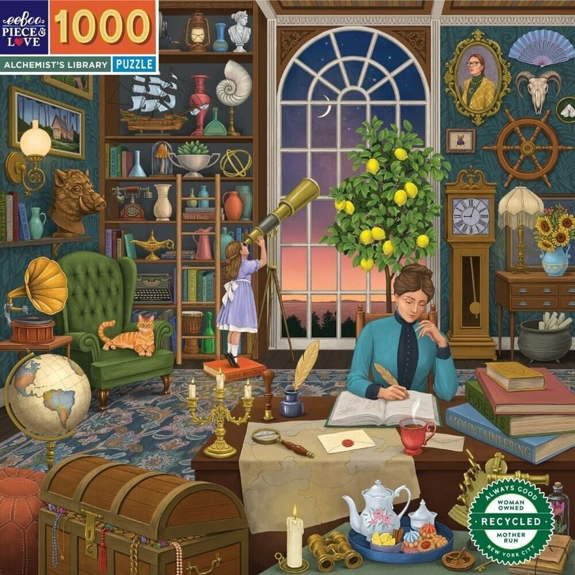 Puzzle 5000 pièces : La meilleure librairie du monde