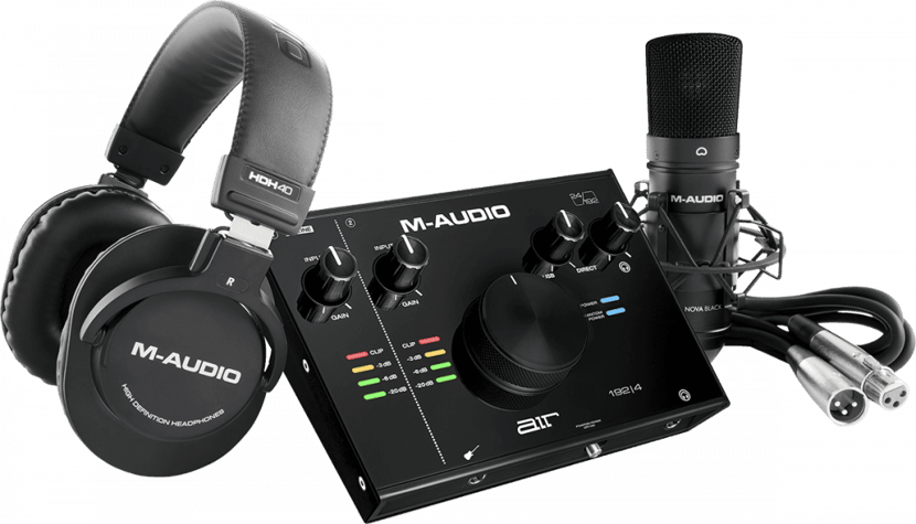 M-Audio Air 192X4 Vocal Studio Pro - Pack interface audio, micro et casque  de monitoring