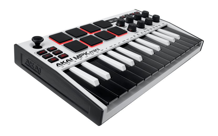 Akai Professionnal Mpk Mini MkIII - Clavier maître - 25 touches - White