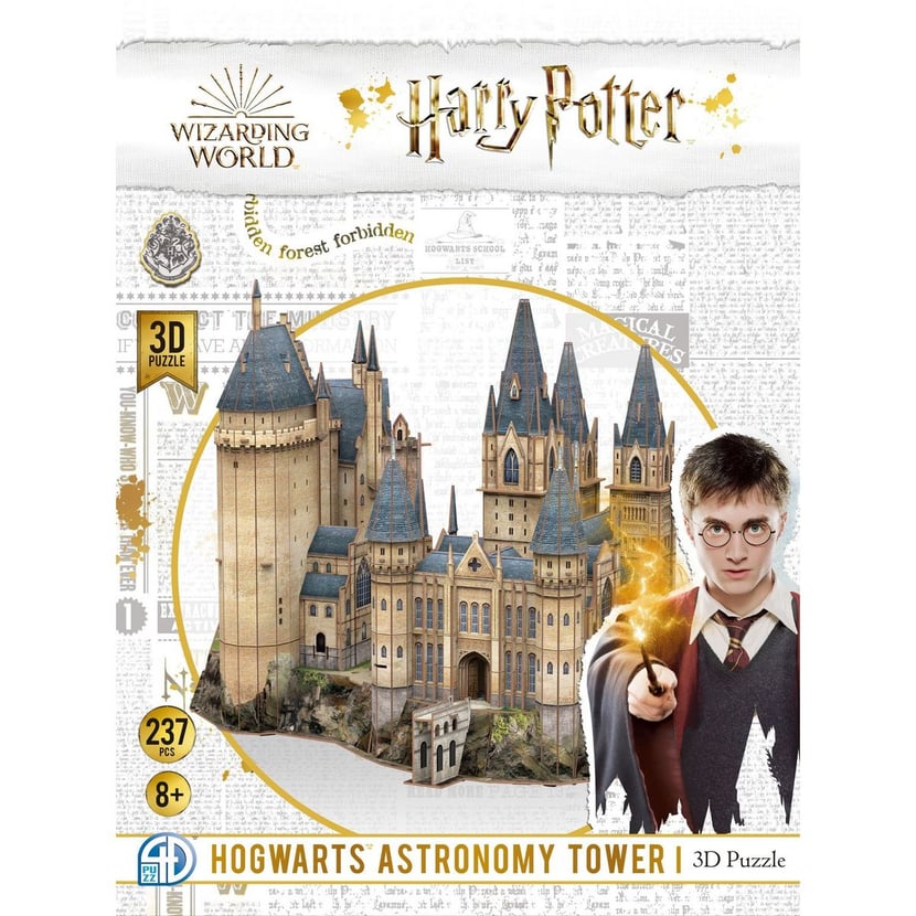 Puzzle 3D - La tour d'astronomie Poudlard - Boutique Harry Potter