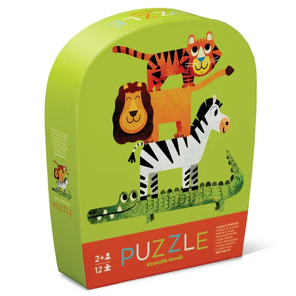 Puzzle 12 pièces - Jungle friends