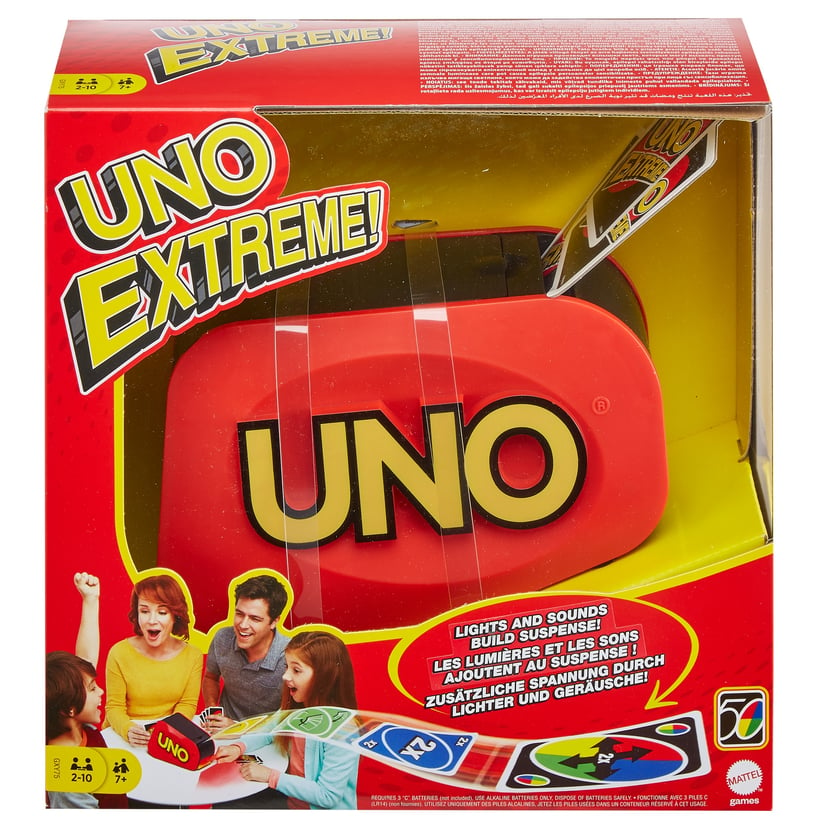 Mattel Games - Uno Extrême - Jeu de Cartes Famille - Dès 7 ans - Jeux  classiques