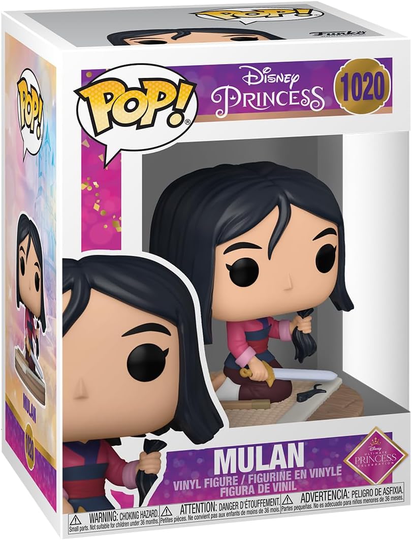 Figurine Funko POP! - Princess - Mulan n°1020 - Objets à collectionner  Cinéma et Séries