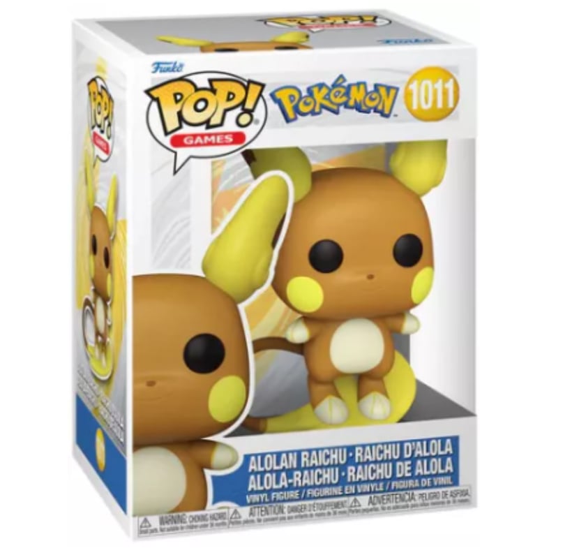 Figurine Raichu d'Alola - Funko Pop - Pokémon - n°1011
