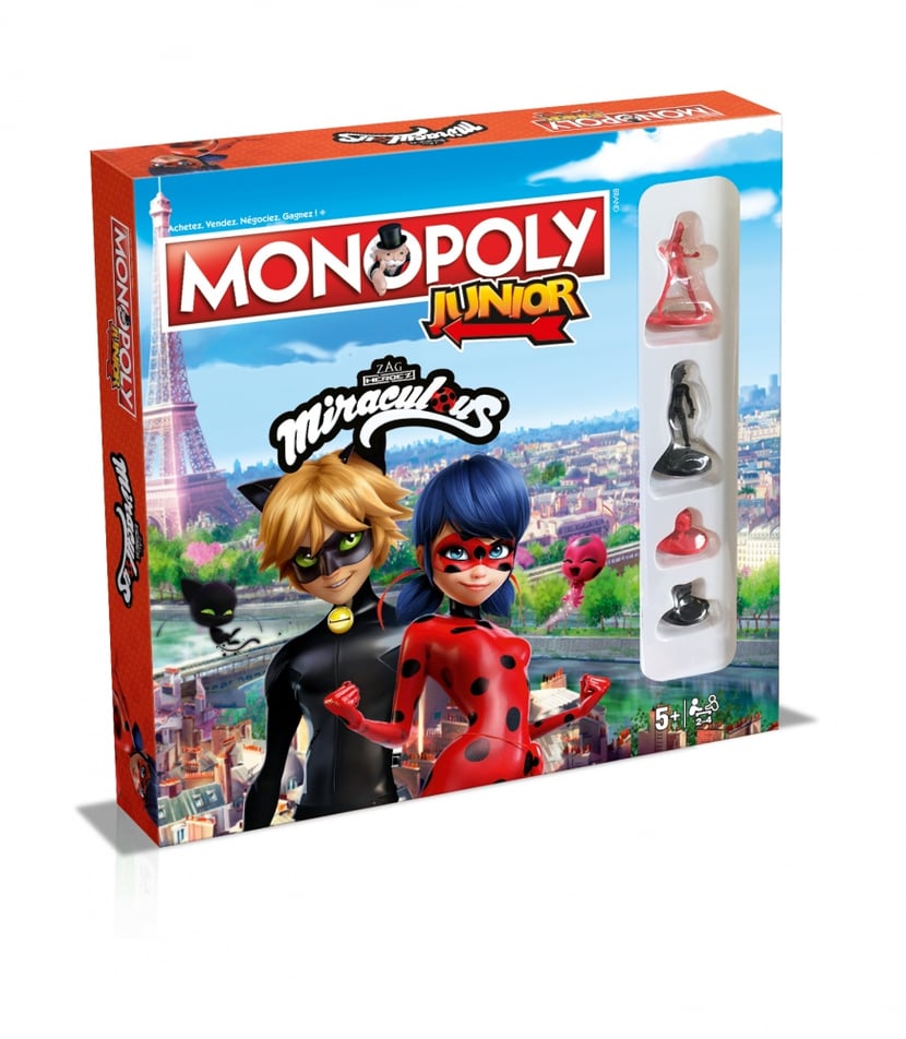 Hasbro Monopoly Junior - Jeu De Societe Pour Enfants - Jeu De