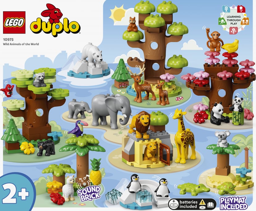 Les Animaux du Monde LEGO DUPLO - pour enfants en maternelles - Jeu  d'Enfant ®