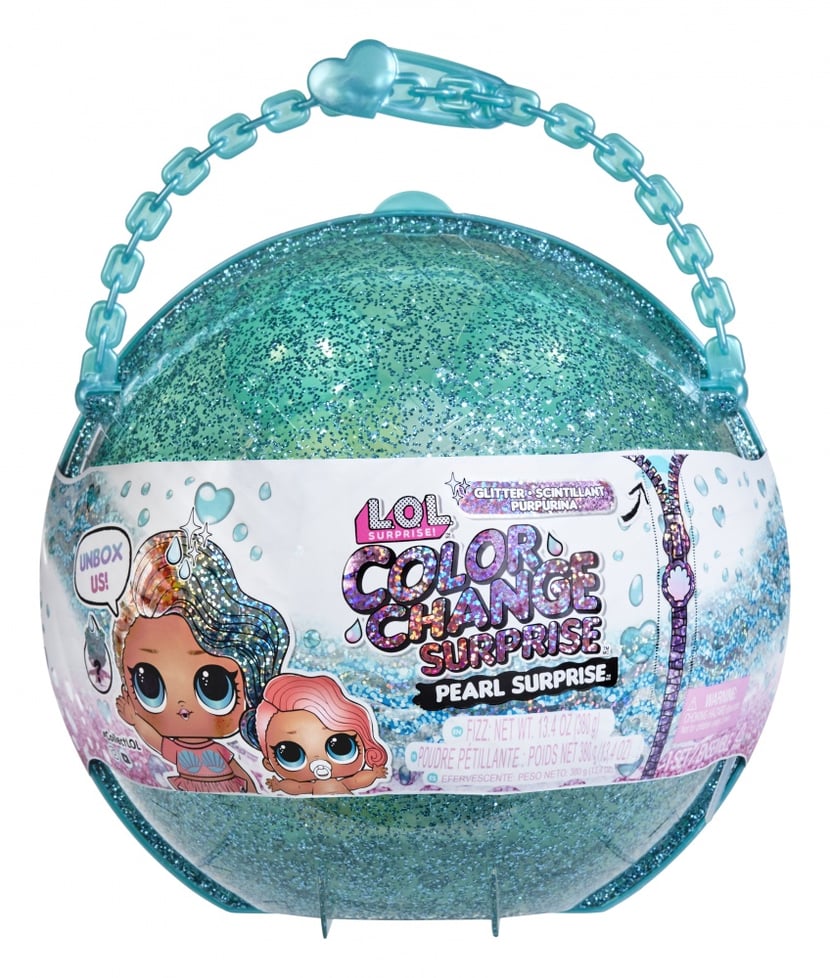 L.O.L. Surprise Glitter Color Change Pearl Surprise — Blue - Jeux de récré