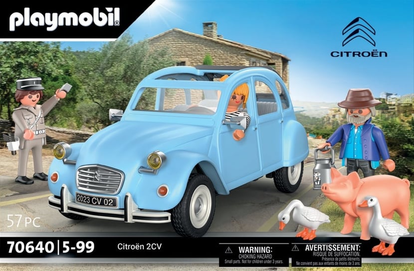Playmobil® - Citroën 2cv - 70640 - - Mini véhicules et circuits - Jeux  d'imagination