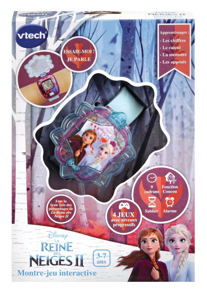 La montre-jeu interactive d'Elsa - La reine des neiges 2 - Jeux d