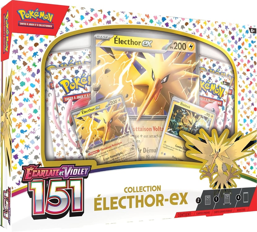 Pokémon Coffret Ecarlate et violet - 151 collection Electhor-ex