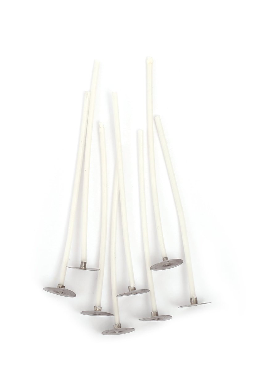 50 Mèches à Bougie Cirées - 10 Cm X 2 Mm