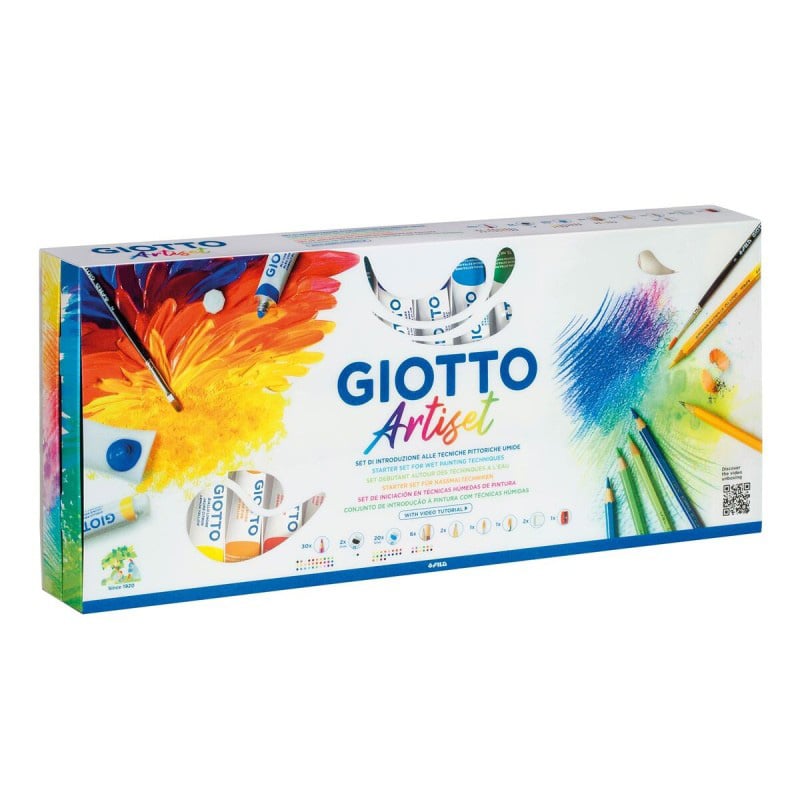 Coffret de peinture et de dessin Giotto - Artiset - 65 pièces