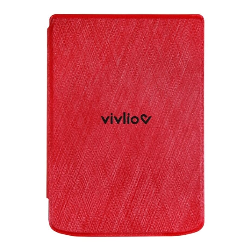 Housse pour liseuse Light et Light HD Vivlio - rouge - Accessoires pour  Liseuse - Liseuse