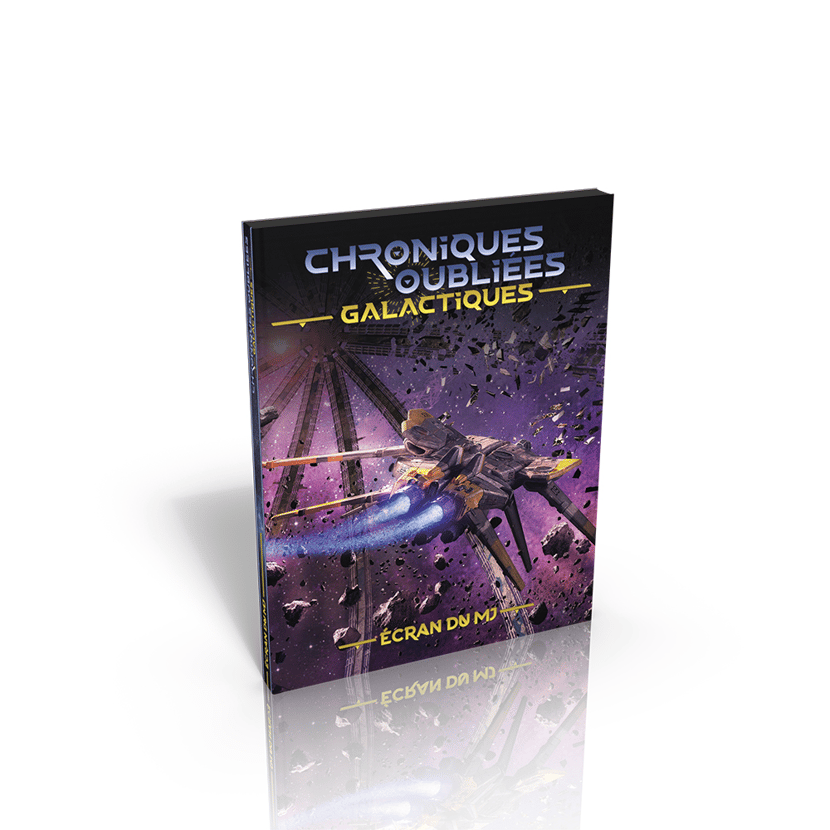 Chroniques Oubli es Galactiques Ecran Du MJ Black Book ditions 