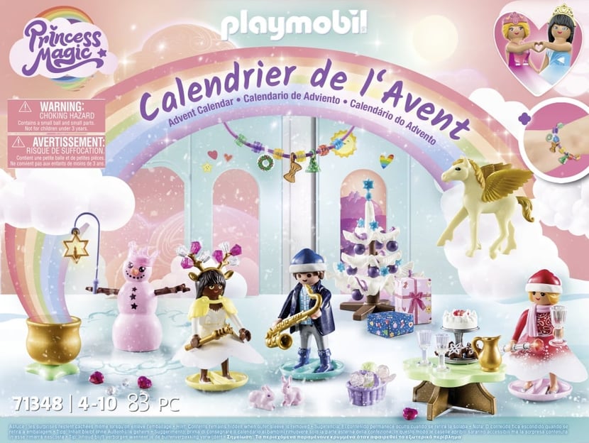 Playmobil® - Calendrier de l'avent - arc-en-ciel - 71348 - Playmobil®  Princess