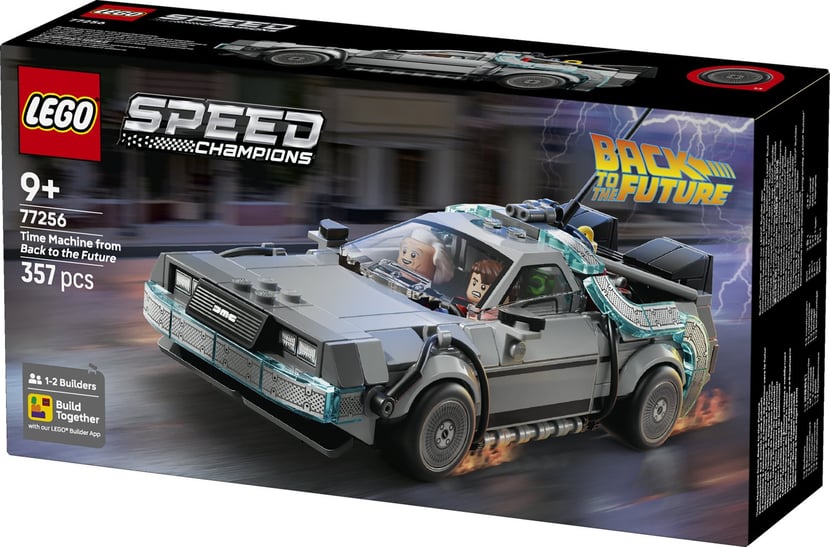 グレコ202 Review LEGO Speed Champions 77256 Time Machine from Back to the