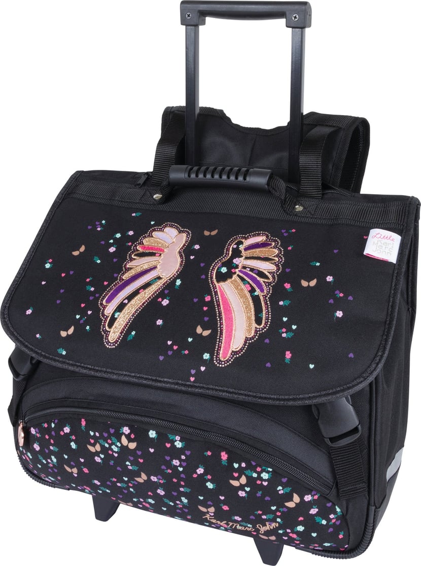 Cartable à roulettes Oberthur Bleu Little Karl Marc John