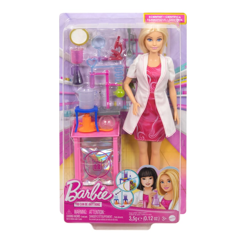 Barbie coffret scientifique Mattel Poupée et poupon Jeux d