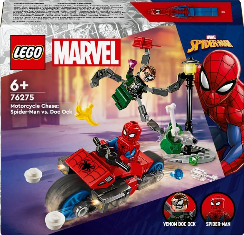 Vous choisissez Moto Marvel Spider-Man avec figurine Spider-Man -   France