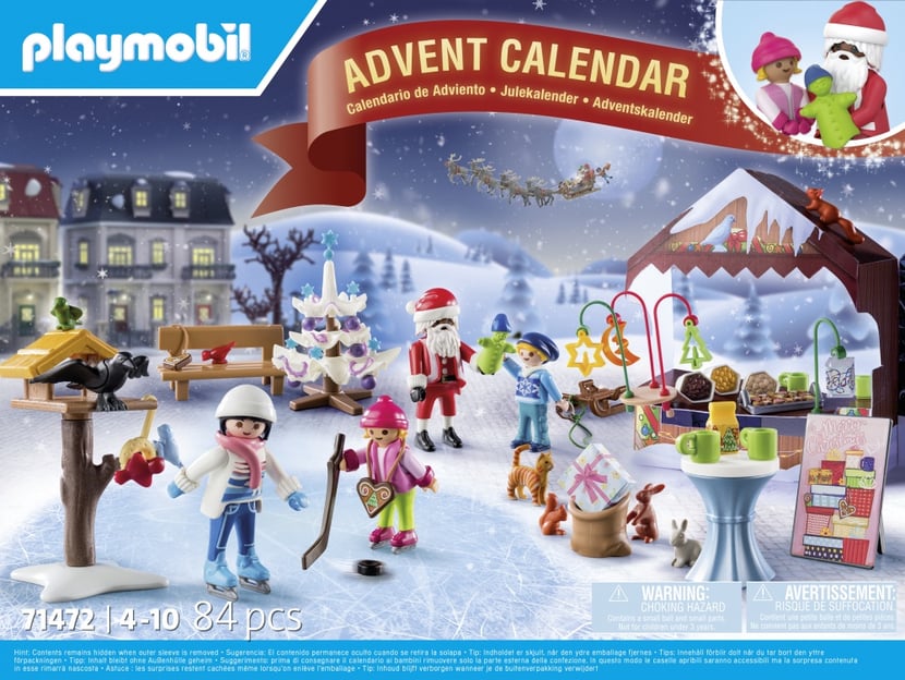 Calendrier De L'Avent En Blocs De Construction 24 Jours - Chalet De Noël En Traîneau, Cadeau Enfant Garçon Fille - 8