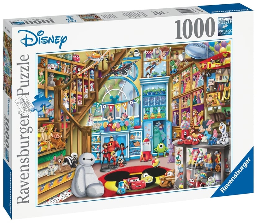 Puzzle en bois avec sac de rangement, 1000 pièces, jouets éducatifs en  papier, autocollants de décoration