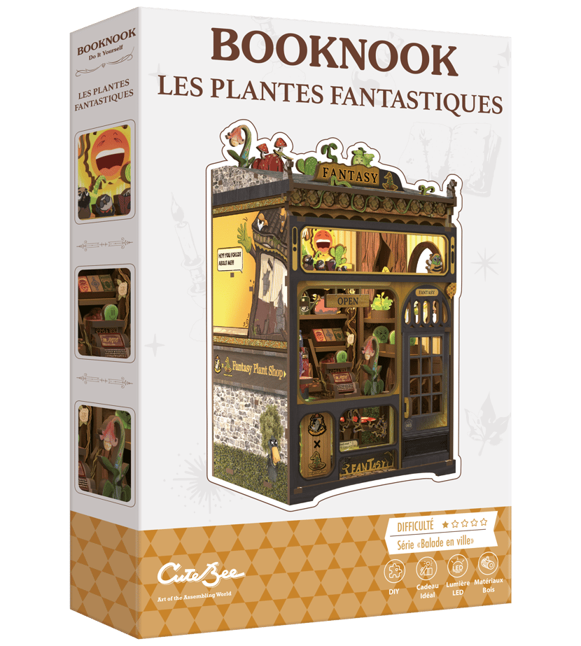 Book nook - Cutebee - Les plantes fantastiques