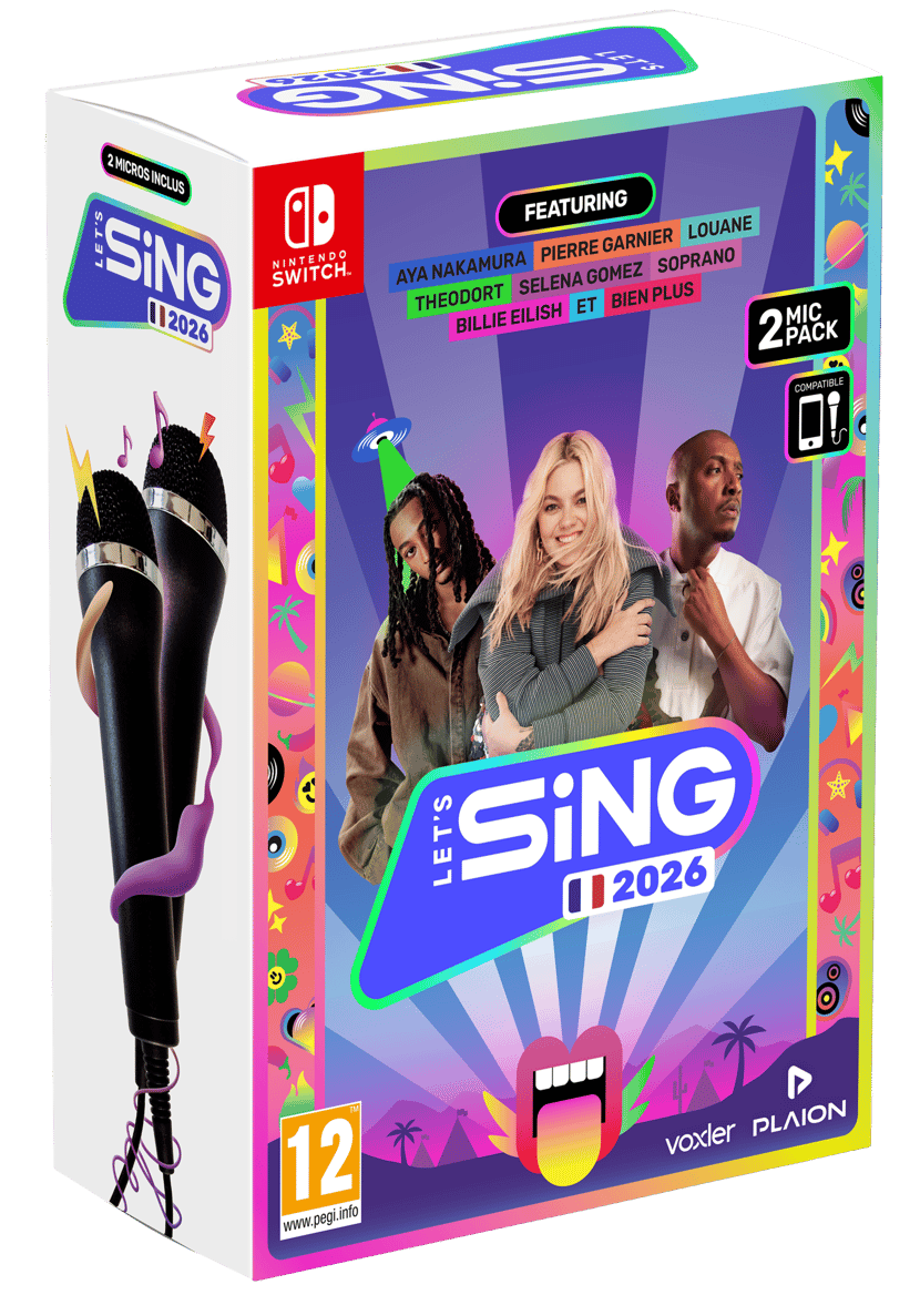 Let's Sing 2026 - 2 Mic Pack- Jeux Switch | Cultura