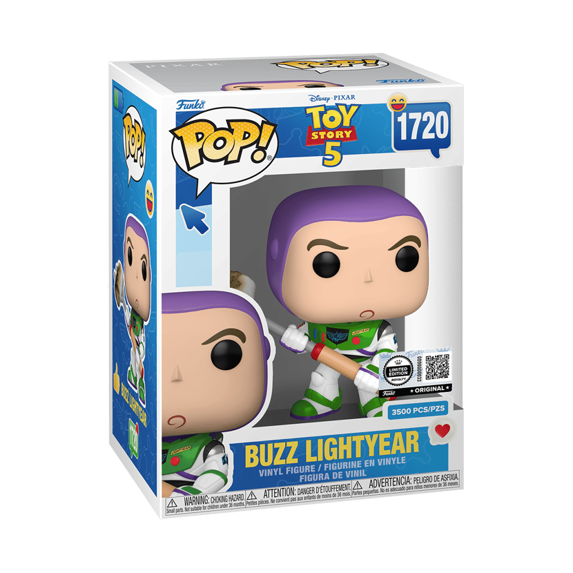 Figurine Funko POP! - POP Royalty Limited Edition: Toy Story 5- Buzz L'Eclair n°12