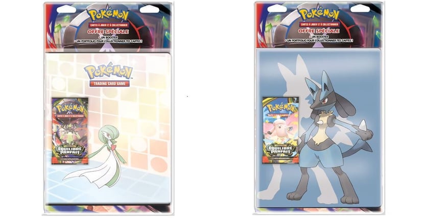 Portfolio + booster Pokémon : Equilibre parfait - Modèle aléatoire - Vendu à l'unité