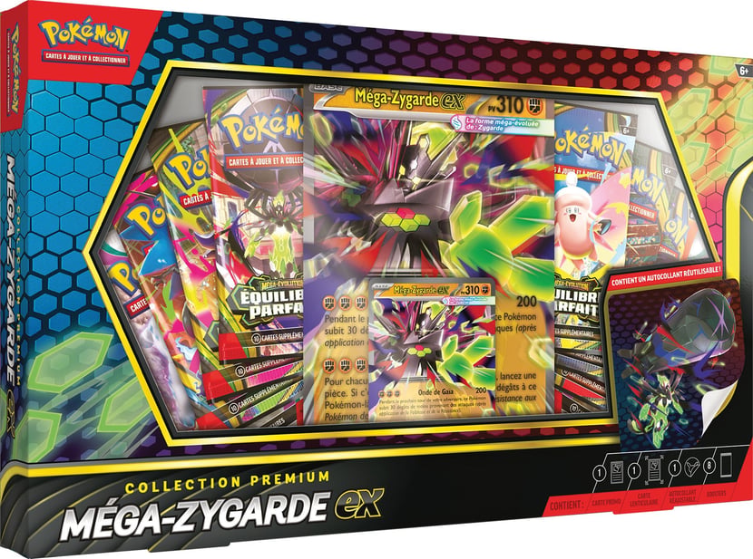 Coffret Collection Premium Méga-Zygarde EX - Pokémon 