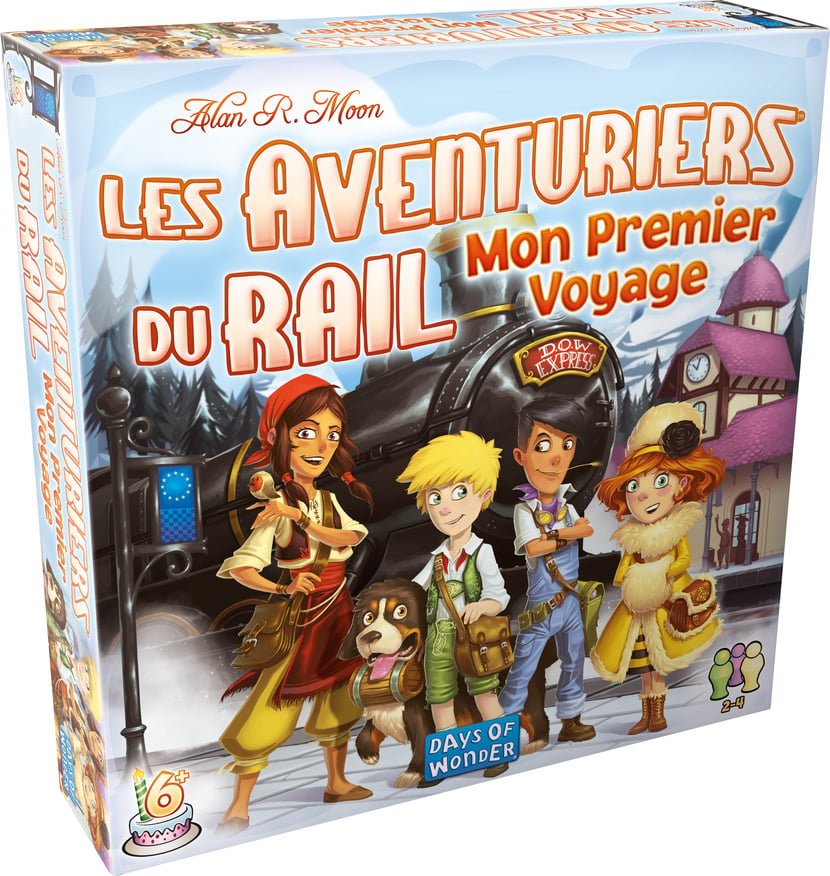 Aventuriers du Rail Europe junior - Jeu de société enfant - Days Of Wonder