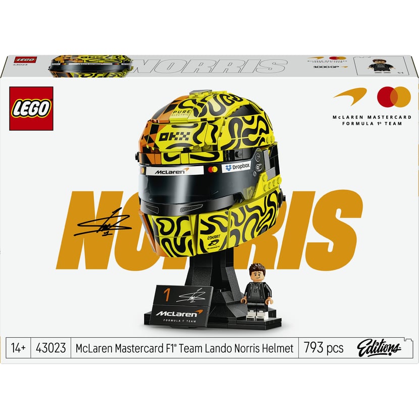 LEGO® 43023 - McLaren Mastercard F1® Team casque de Lando Norris - LEGO Editions