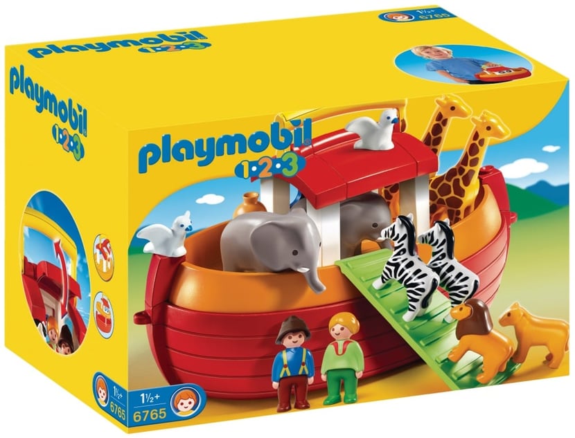 Playmobil® 1.2.3 - Arche de Noé transportable - 6765 - Playmobil