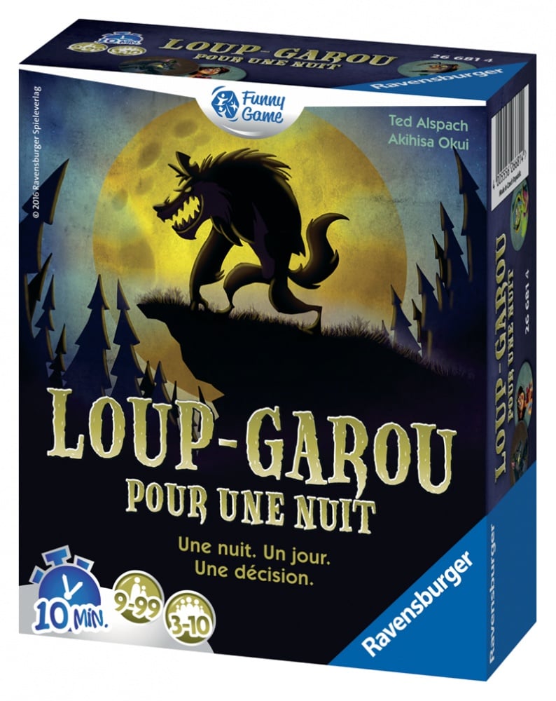 Loup-Garou pour une nuit - Test jeu de société - Akoa Tujou