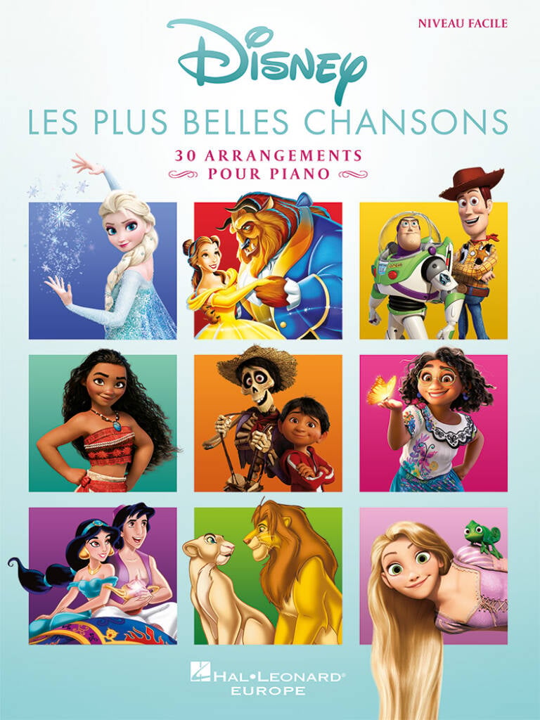 Disney : Les plus belles chansons – Partition Piano - Facile ...