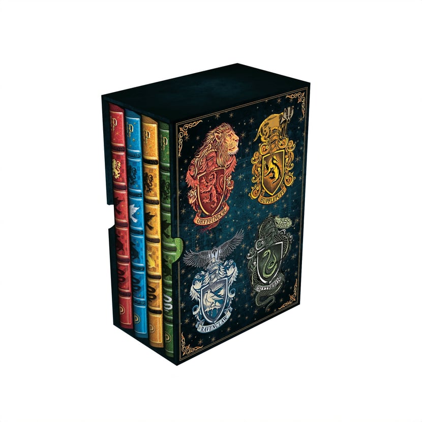 Lot de 4 carnets Paperblanks - Coffret Poudlard Harry Potter - 96 pages ...