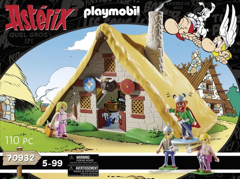Playmobil® - Astérix : la hutte d'abraracourcix - 70932