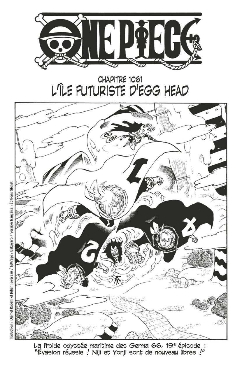 Kapitel 1061 - Insel der Zukunft, Egghead - One Piece Weekly Jump Kapitel  - Pirateboard - Das One Piece Forum