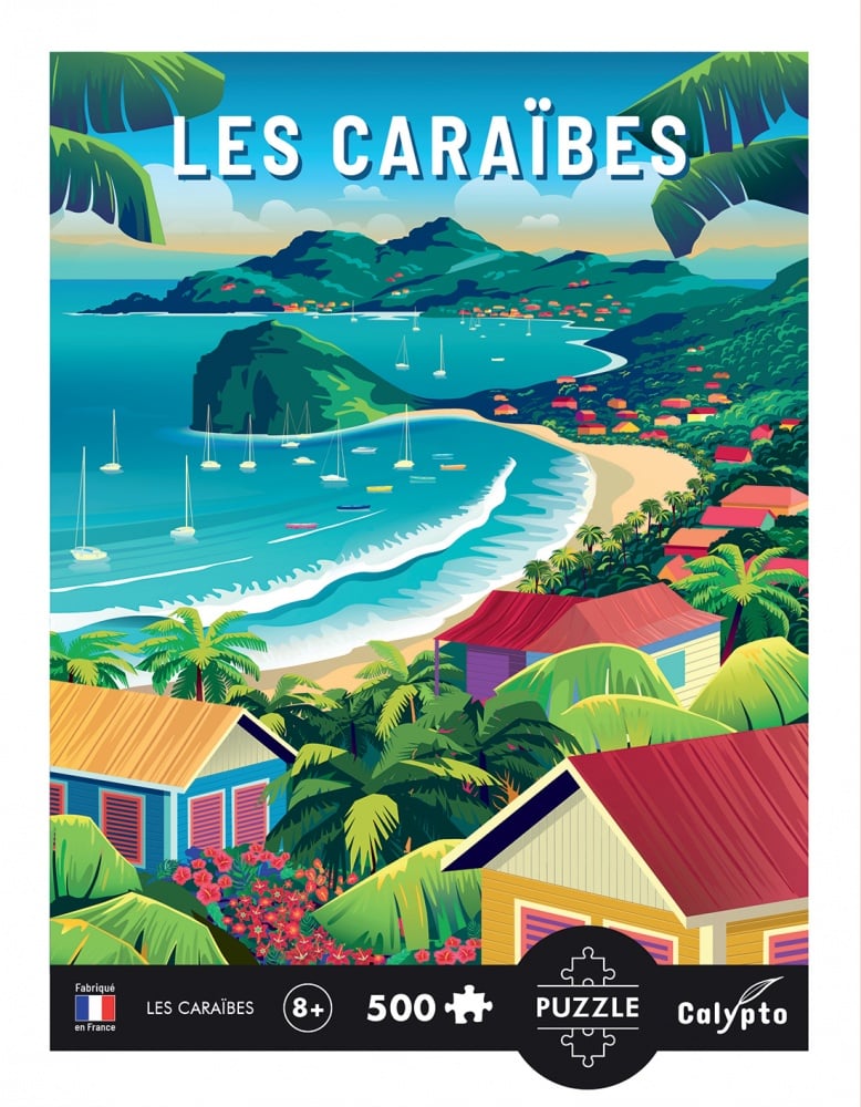 Puzzle 500 pièces - Les Caraïbes - Calypto | Cultura