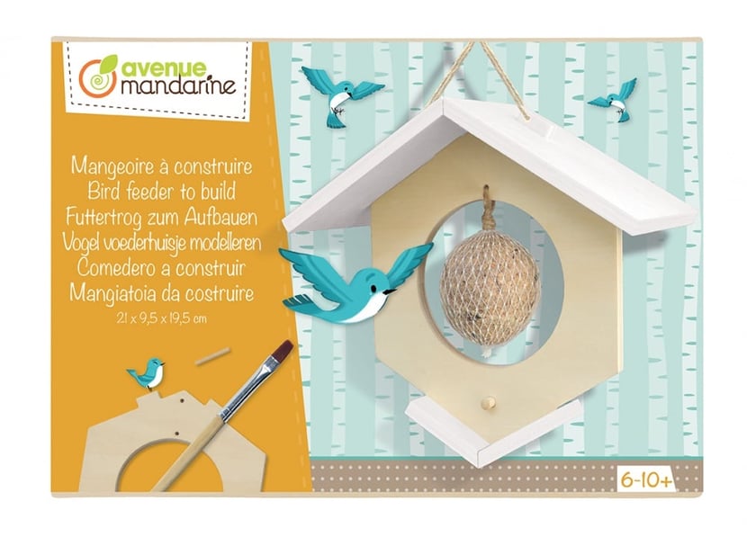 Plusieurs idées créatives pour un mangeoire oiseaux à fabriquer soi-même