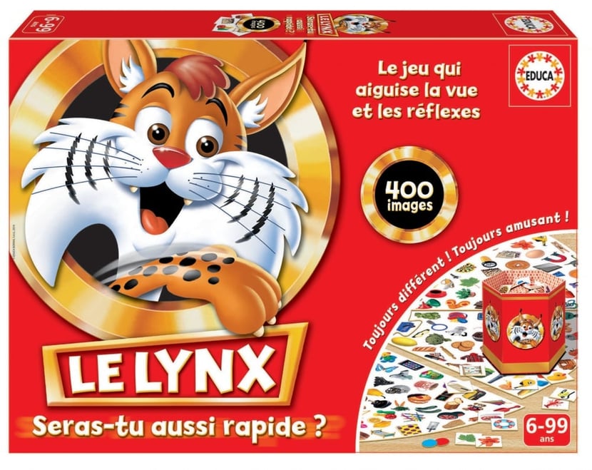 Le Lynx nomade Educa : King Jouet, Jeux d'ambiance Educa - Jeux de