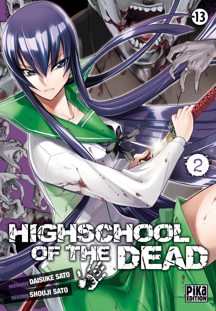 Highschool of the Dead, les 7 livres de la série