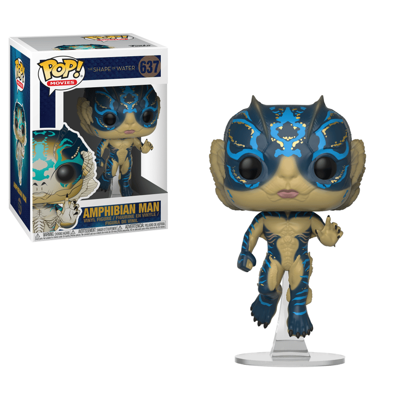 Figurine - Funko Pop! n°627 - Shape of water - Amphibian man - Produits ...