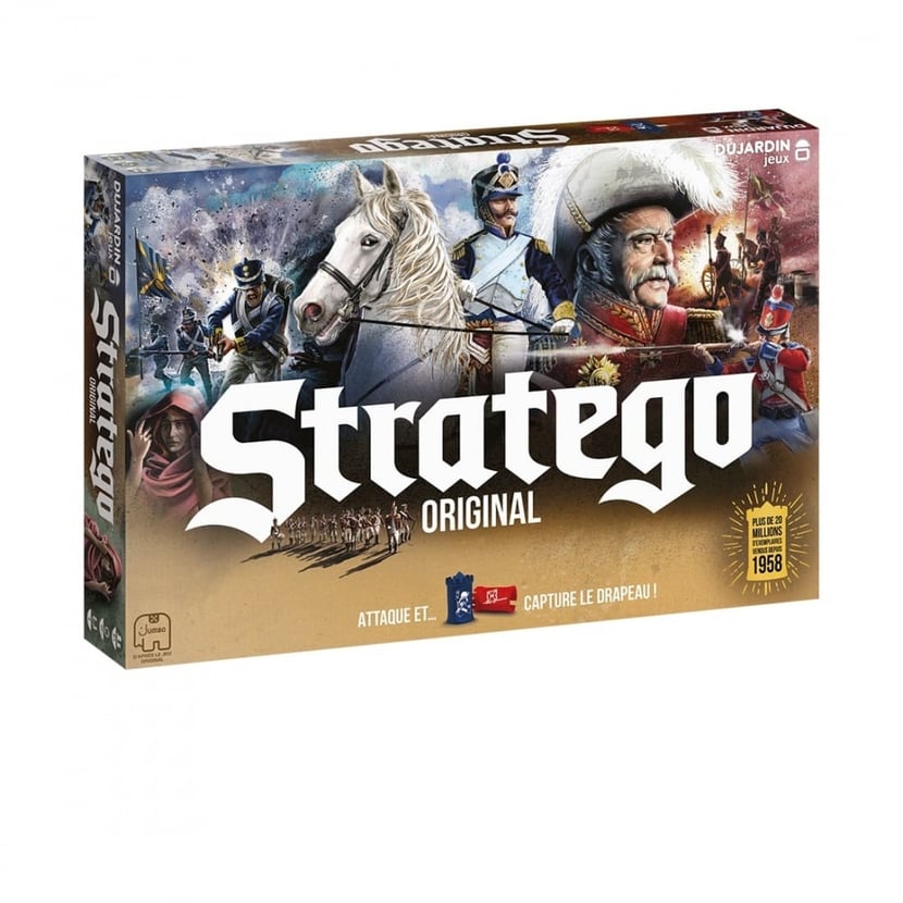 Stratego Original 3.0 Jumbo - Jeux de stratégie expert - Jeux de stratégie