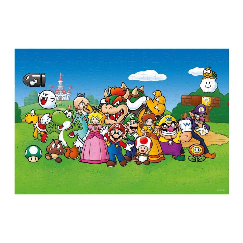 Puzzle 500 pièces - Super Mario and friends