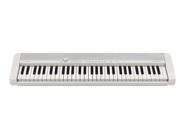 Casio CT-S1 - Clavier électronique - 61 touches - 64 notes polyphonie -  blanc - Clavier arrangeur