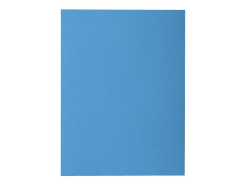 Lot de 30 sous chemises A4 - Rocks - Papier - Exacompta - Bleu